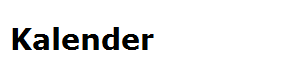 Kalender